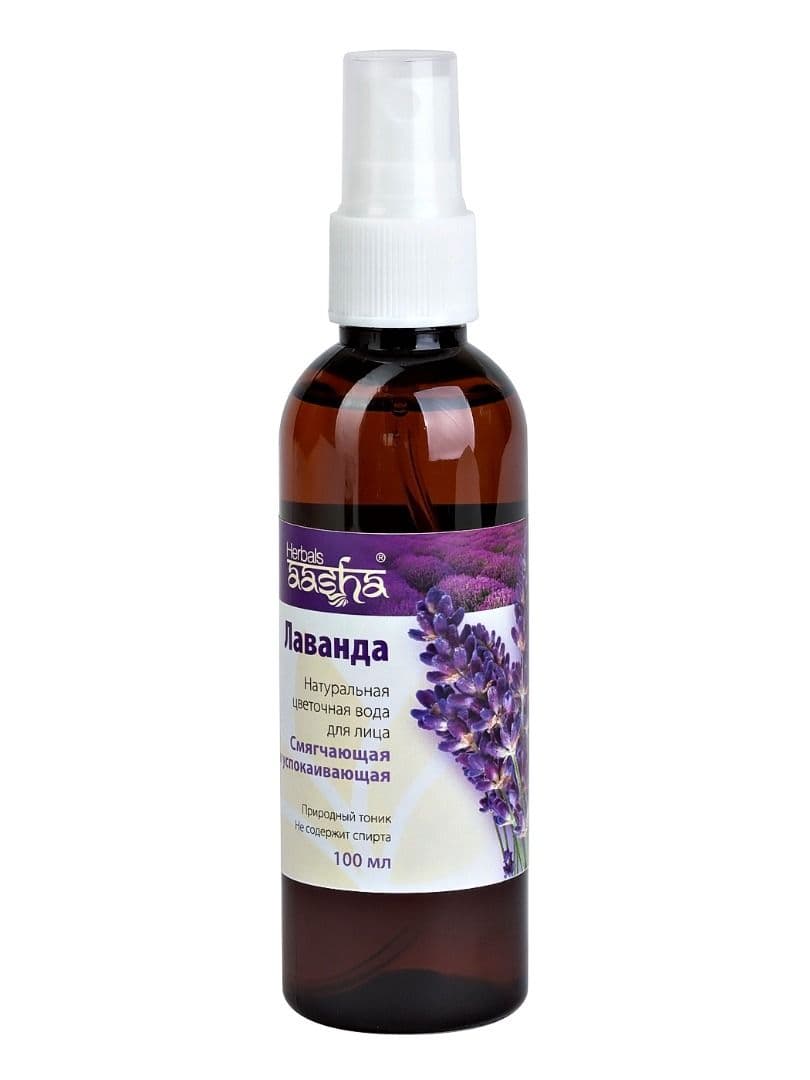 Натуральная цветочная вода Лаванда, Aasha Herbals