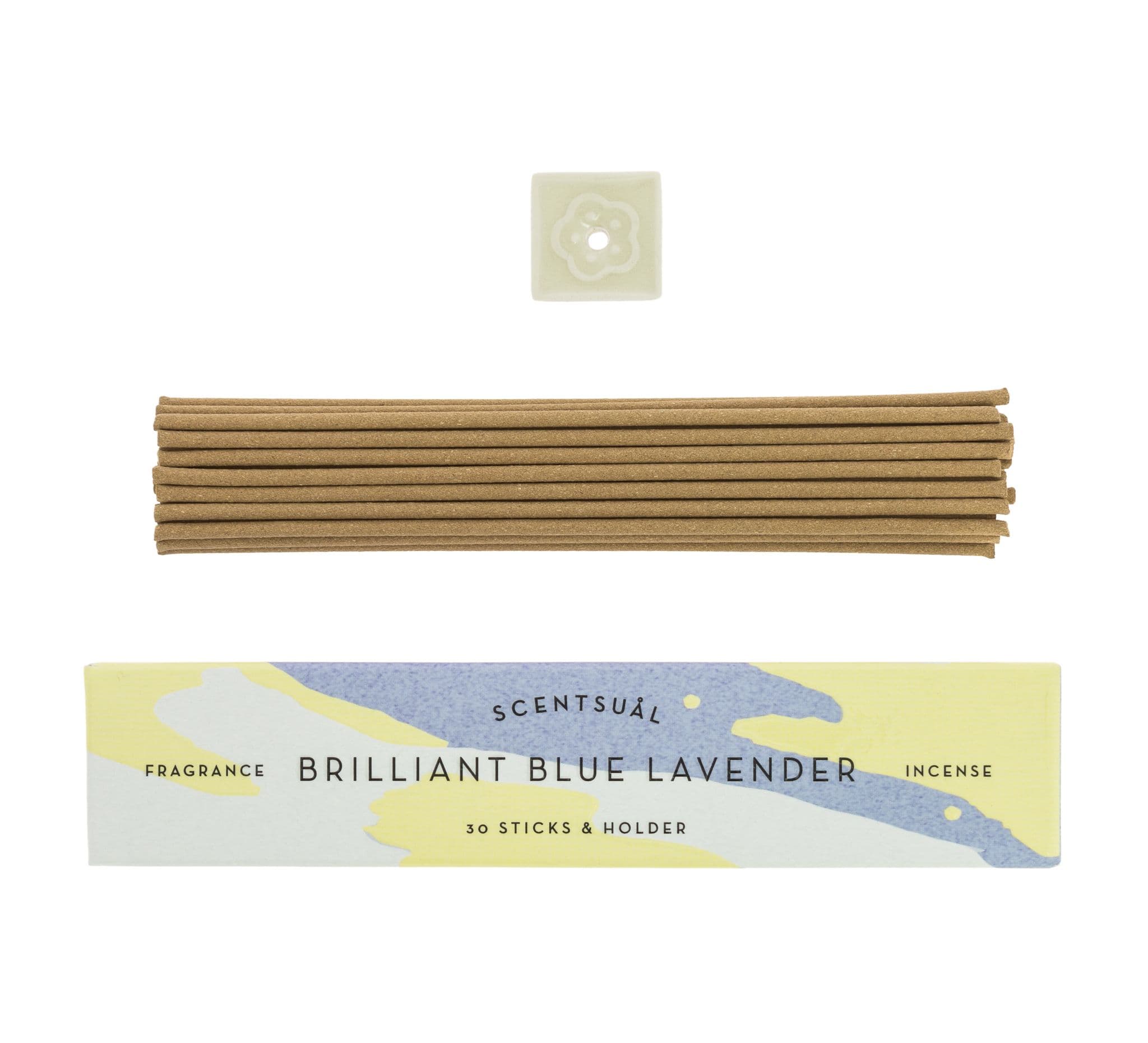 Японские благовония SC Brilliant Blue Lavander (30 шт. + подст.), Nippon Kodo