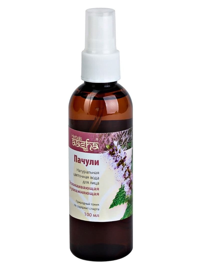Натуральная цветочная вода Пачули, Aasha Herbals