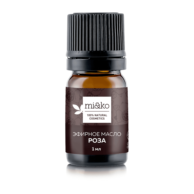 Эфирное масло Роза дамасская, органик COSMOS ORGANIC, Mi&Ko