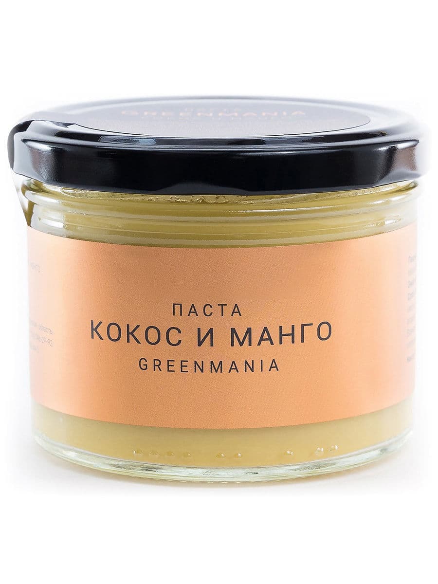 Паста GreenMania Кокос и манго 200 гр Ниламбари