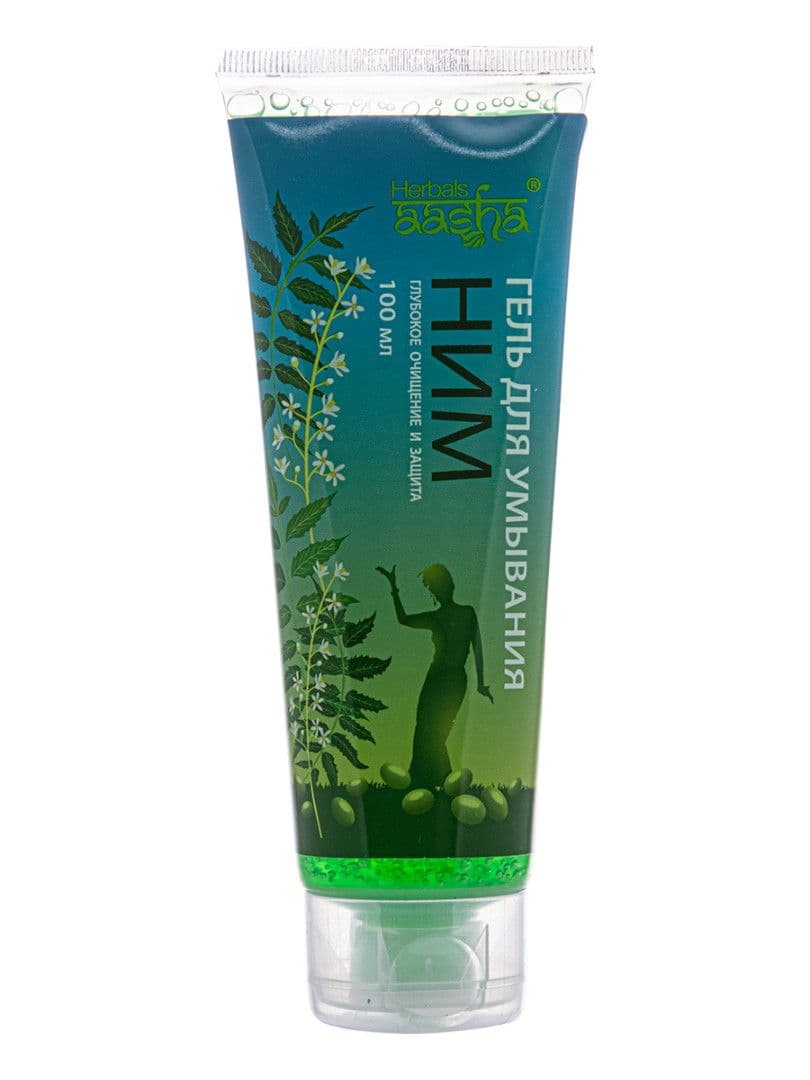 Гель для умывания Ним глубокое очищение и защита, Aasha Herbals
