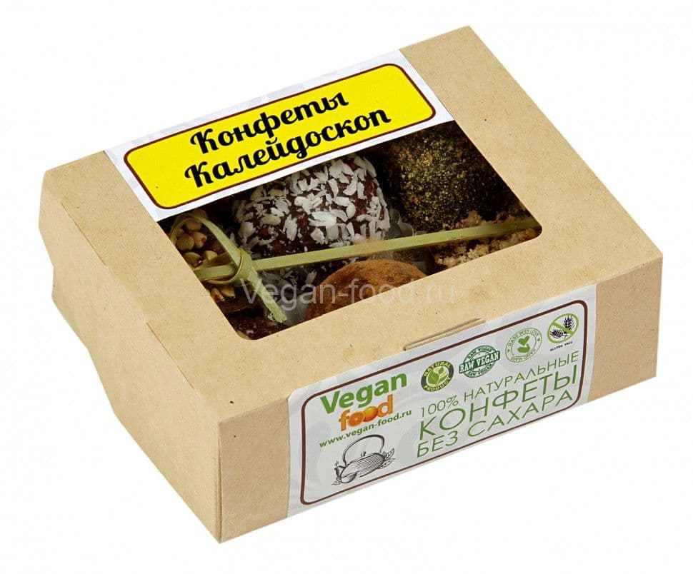 Конфеты "Калейдоскоп" 6 штук 120 г., Vegan food