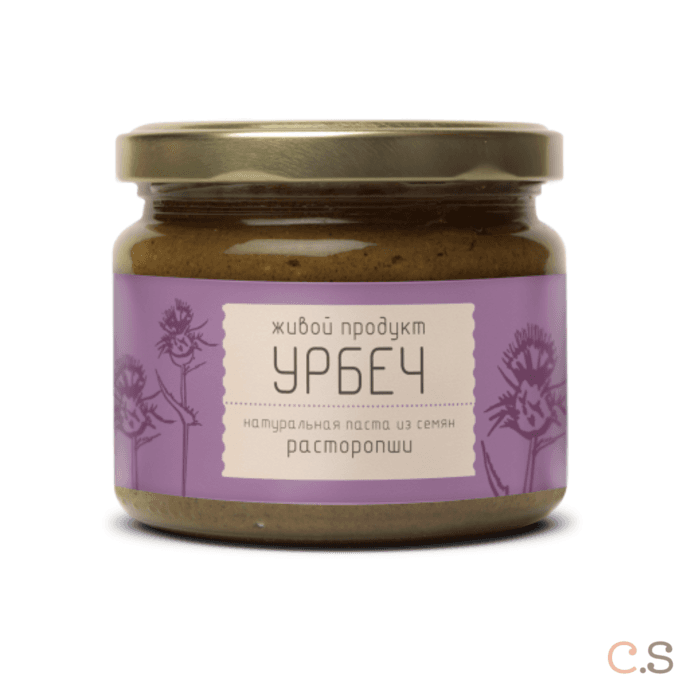 Урбеч из семян расторопши 225 гр Живой продукт