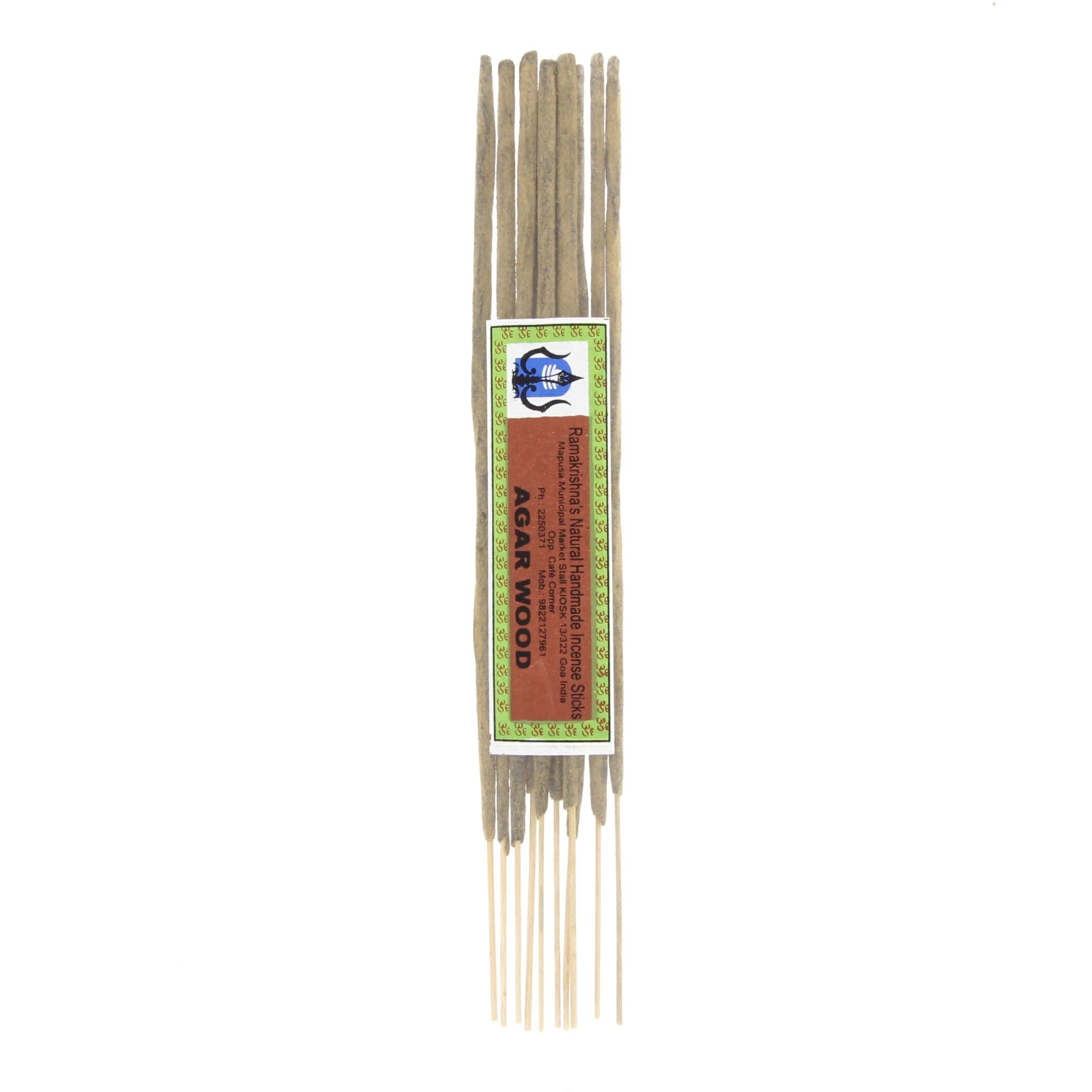 Агарвуд (Agar Wood) 15 гр благовония Ramakrishna / Рамакришна