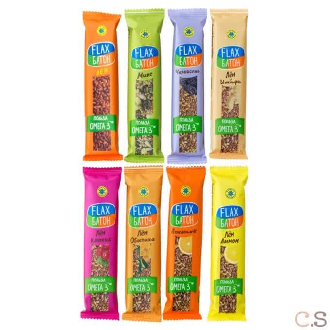 Льняной батончик Flax 30 гр