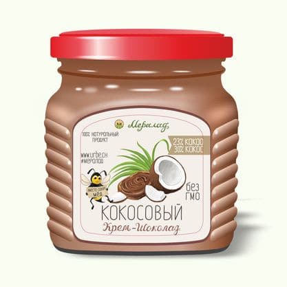 Урбеч Крем-шоколад кокосовый 200 гр Дары Памира