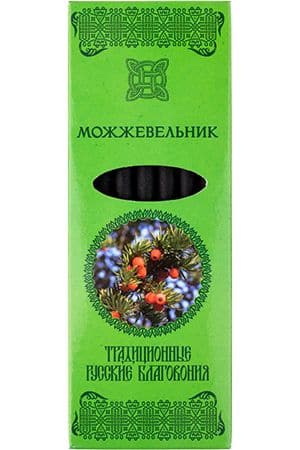 Можжевельник 7 палочек + подставка Традиционные Русские благовония