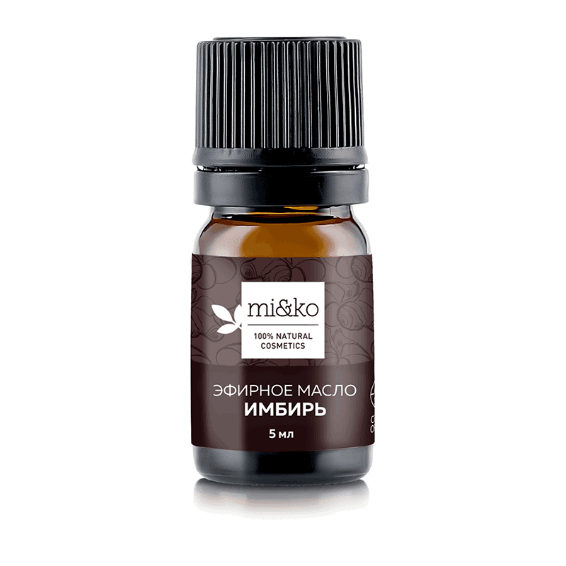 Эфирное масло Имбирь, органик COSMOS ORGANIC, Mi&Ko