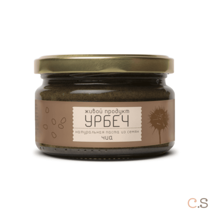 Урбеч из семян чиа 225 гр Живой продукт