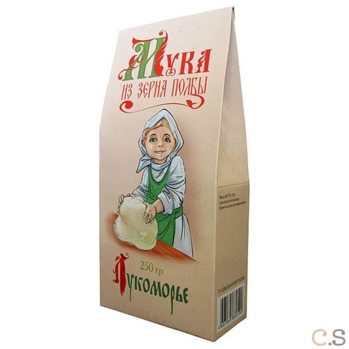 Мука из зерна полбы 250 гр Беловодье