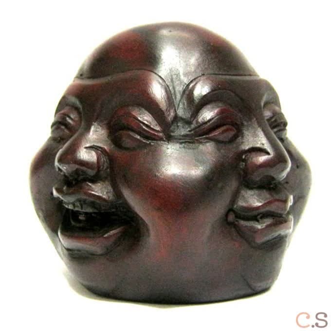 4-х ликий Хотей статуэтка