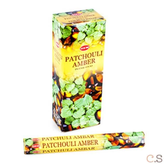 Пачули Янтарь (Patchouli Amber) благовония 20 гр HEM