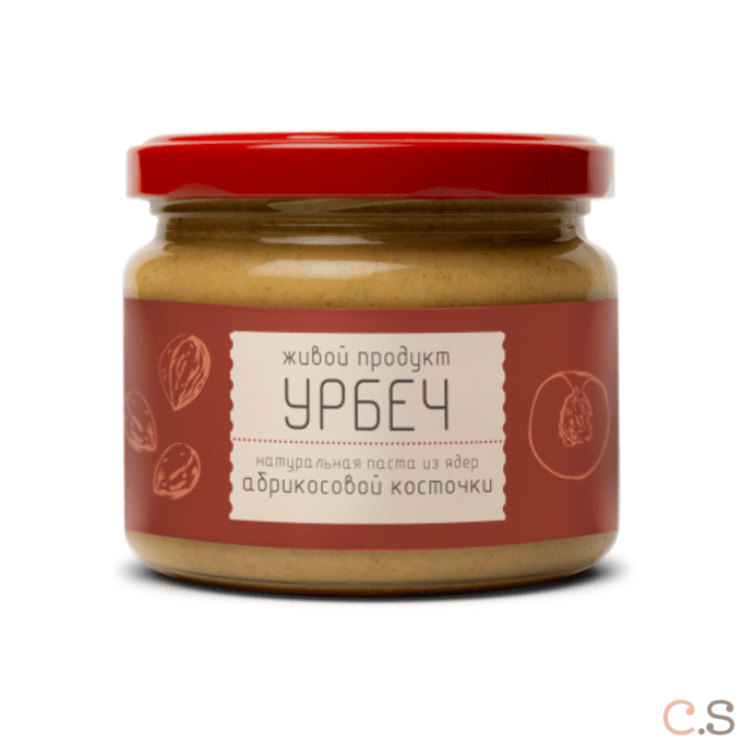 Урбеч из ядер абрикосовых косточек 225 гр Живой продукт