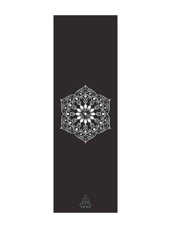 Коврик для йоги Mandala Black Germany, RamaYoga