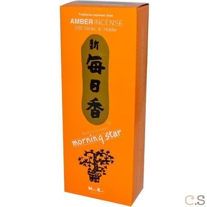 Японские благовония MS 200 Amber с подставкой