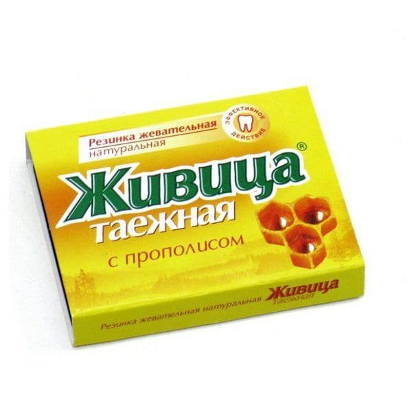 Живица таежная с прополисом 5 шт х 0,8 гр