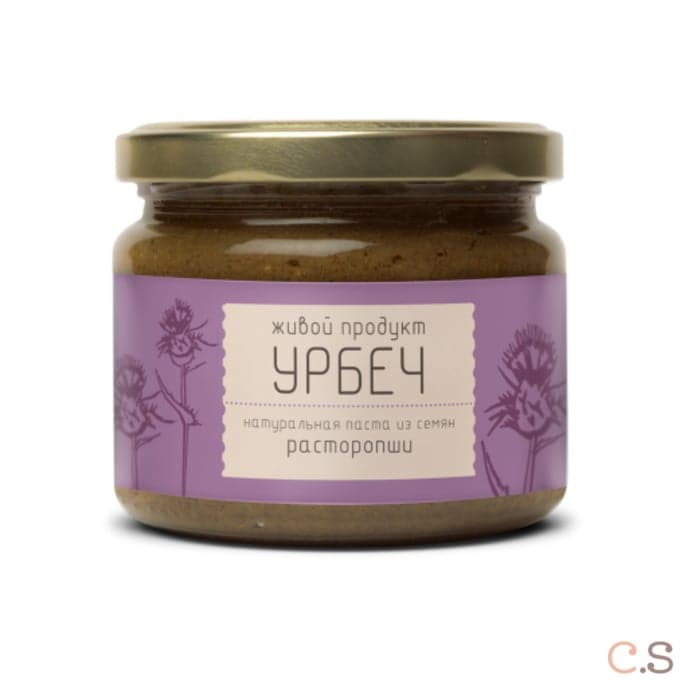 Урбеч из семян расторопши 225 гр Живой продукт