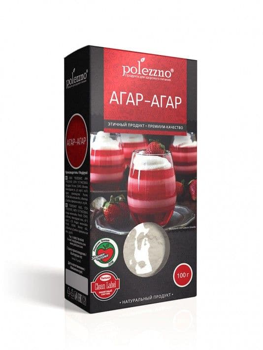 Агар-агар 100 г. Polezzno