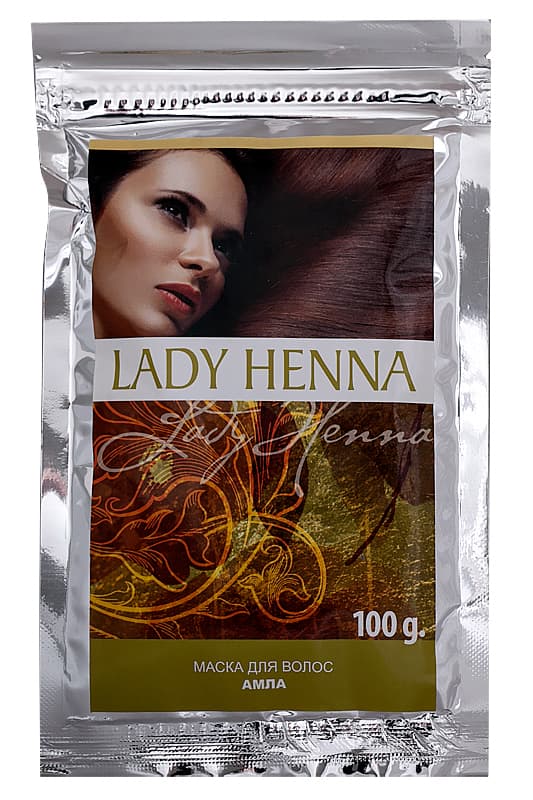 Маска для волос Амла укрепляющая 100 гр Lady Henna